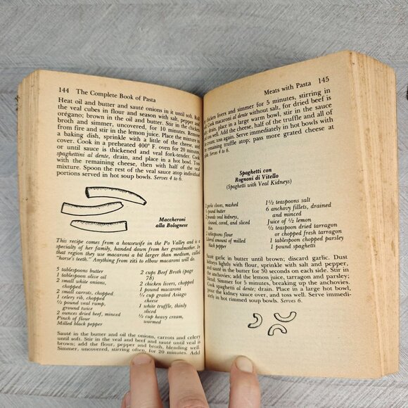 The Complete Book Of Pasta An Italian Cookbook Jack Denton Scott Vintage Ethnic - Picture 6 of 7
